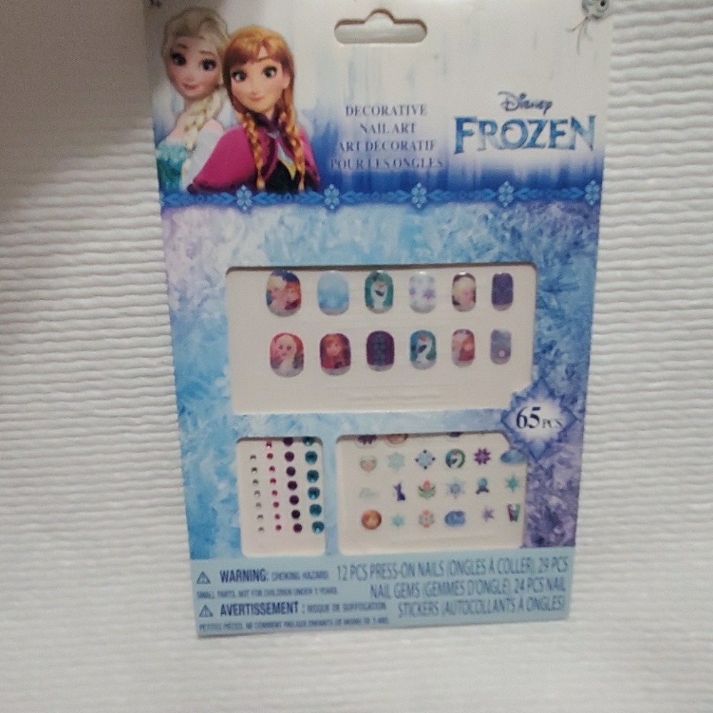 Frozen decorative nail art set